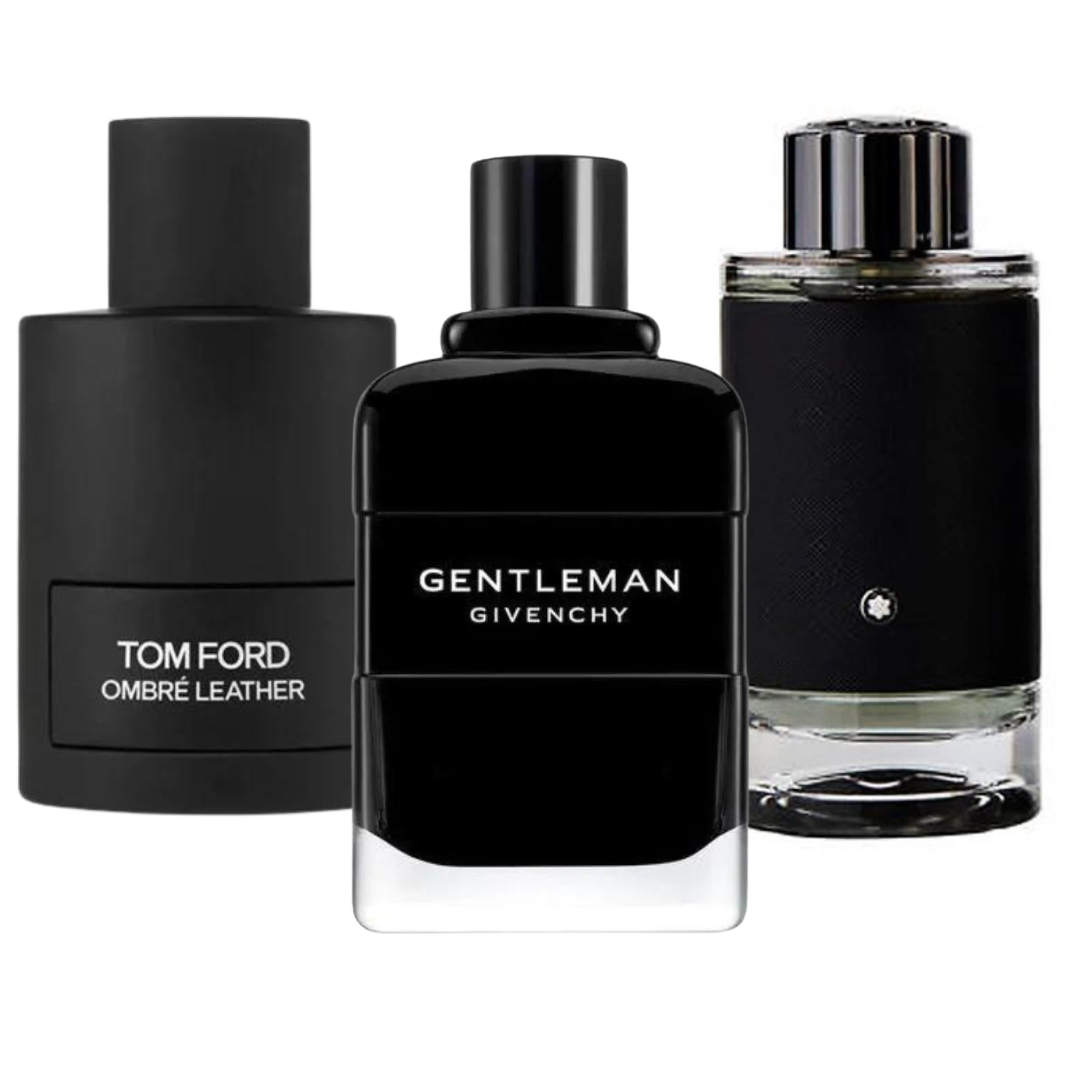 3 Parfums Tom Ford Ombre Leathe, Givenchy Gentleman, Montblanc Explorer (Eau de Parfum)